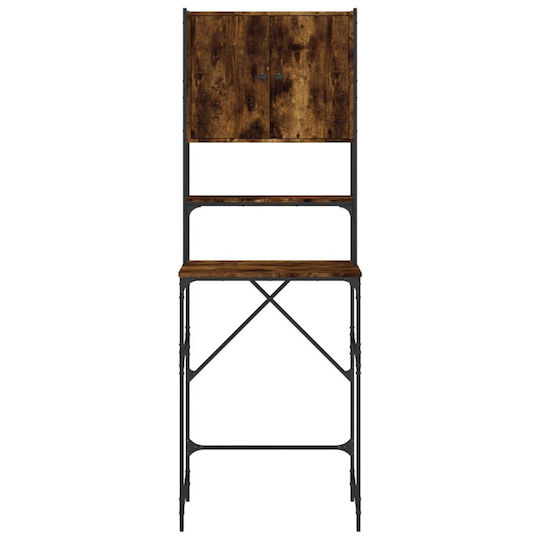 vidaXL Badezimmerschrank Wäscherei B67xT48xH194cm Eiche