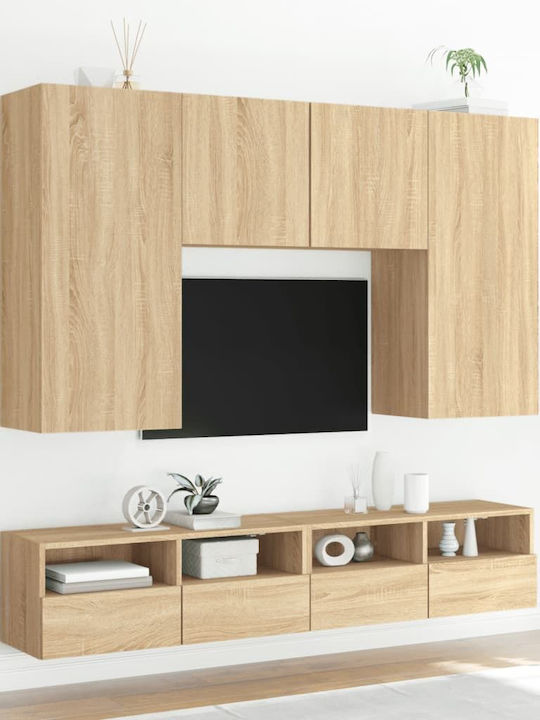 Έπιπλο Τηλεόρασης Sonoma Δρυς Μ80xΠ30xΥ30cm