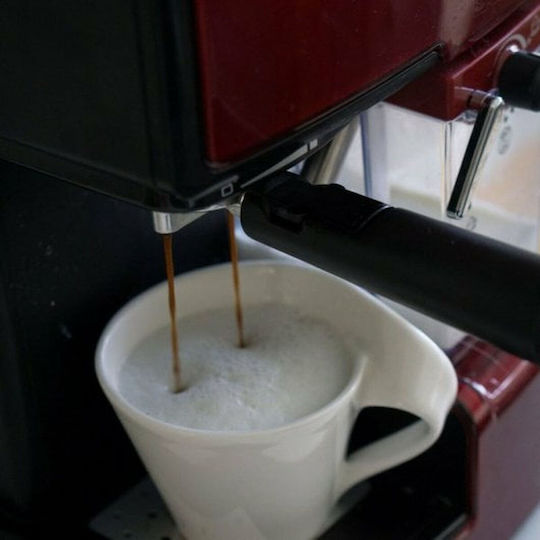 Breville Μηχανή Espresso 1200W Πίεσης 15bar Κόκκινη VCF046X