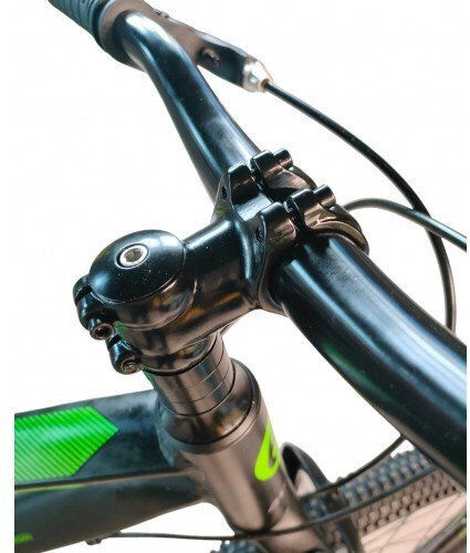 Energy Enigma 24" Παιδικό Mountain Bike 7 Ταχυτήτων με Δισκόφρενα και Σκελετό Αλουμινίου Μαύρο