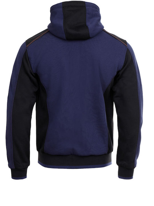 Stenso Revolt Work Jacket with Hood Navy Blue