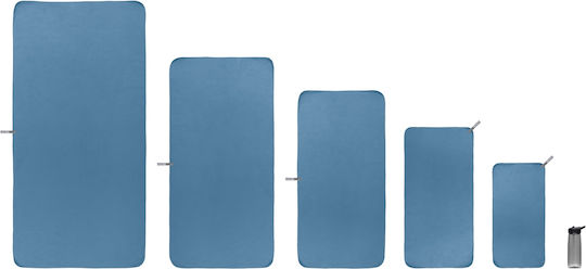 Sea to Summit Drylite Πετσέτα Microfiber Προσώπου σε Θήκη Μπλε 19εκ.