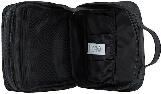 MUA Makeup Academy Fabric Cosmetic Case Black H18xW18xD18cm