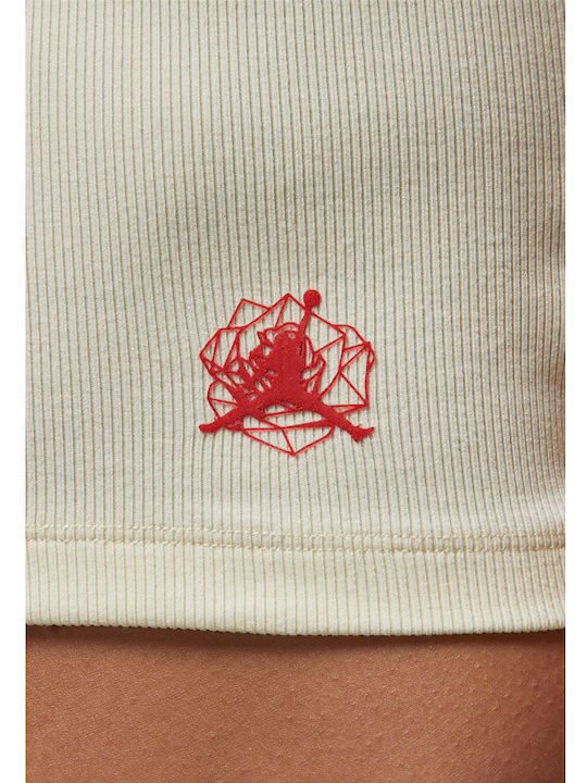 Women's Athletic Blouse Sleeveless White
