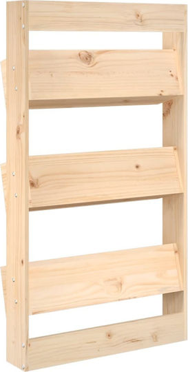 vidaXL Кутия за саксии Дърво Кафяв 60x18.5x110см.