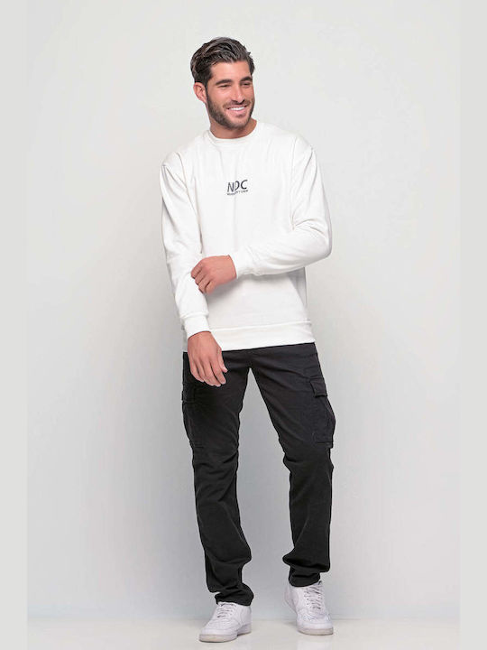 Ndc Herren Sweatshirt Weiß