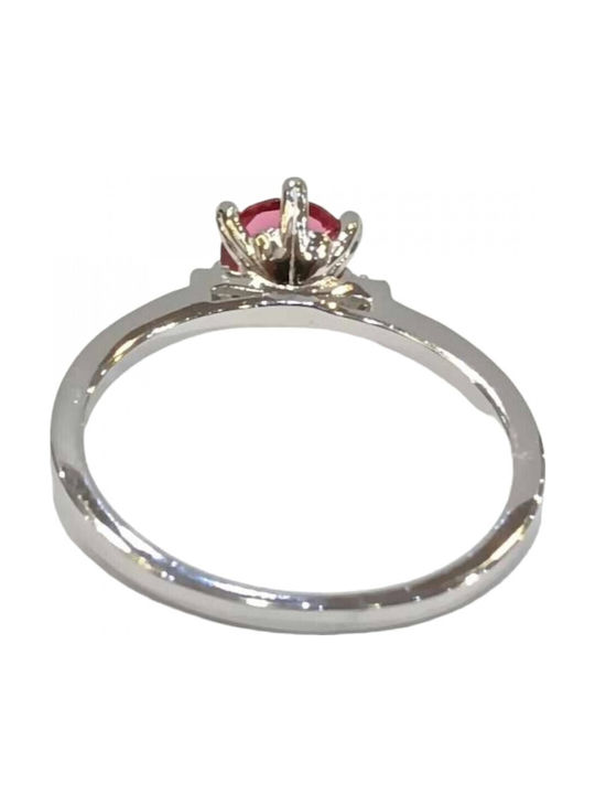 Prince Silvero Ring with Zircon made of Silver