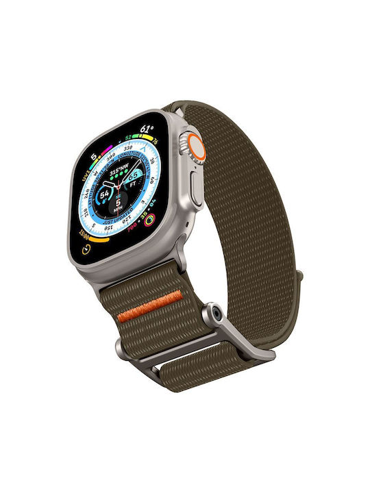 Spigen Durapro Flex Ultra Λουράκι Χακί (Apple Watch 49mm/45mm/44mm/42mm)