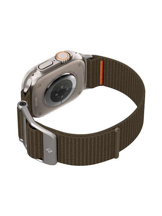 Spigen Durapro Flex Ultra Λουράκι Χακί (Apple Watch 49mm/45mm/44mm/42mm)