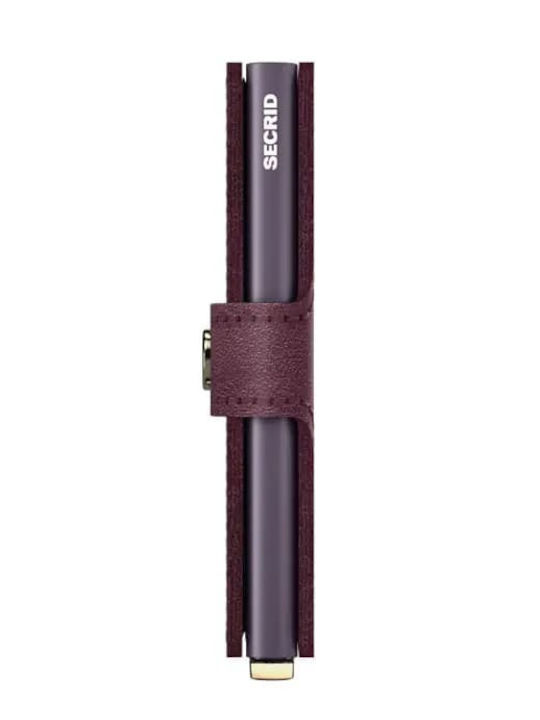 Premium Miniwallet Portofel de damă Clasice Burgundy