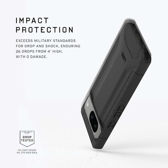 UAG Scout Задна корица Силикон Черен (Google Pixel 8)