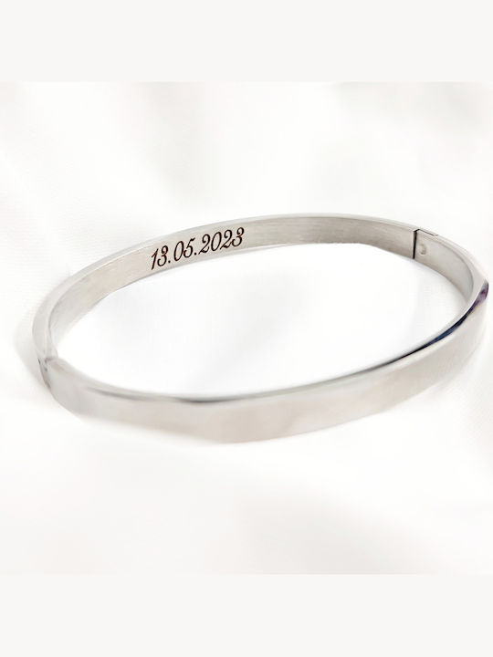 Theodora's Jewellery Brățară tip cuff din Oțel