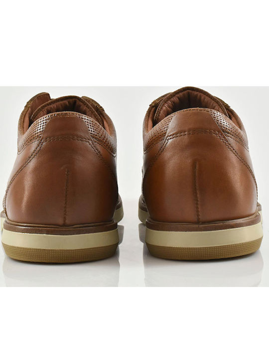 Men's Leather Casual Shoes Tabac Brown