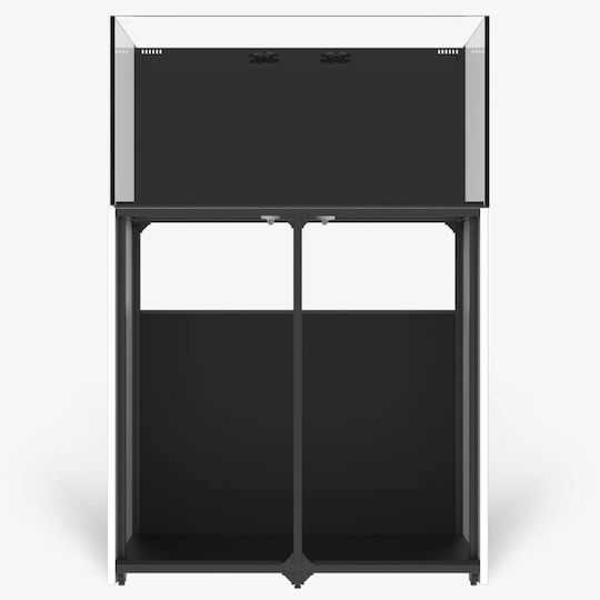 Waterbox Aquariums Ενυδρείο Ψαριών Χωρητικότητας 186lt με Φίλτρο, 90x50x45εκ. Γκρι
