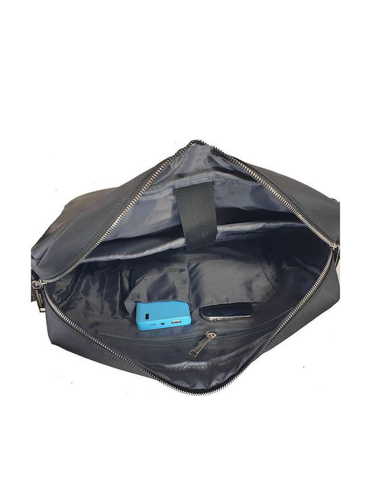 Leather Men's Bag Shoulder / Crossbody Black