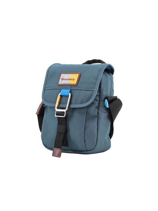 Discovery Herrentasche Schulter / Crossbody Blau