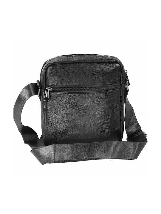 AC Leather Men's Bag Shoulder / Crossbody Black