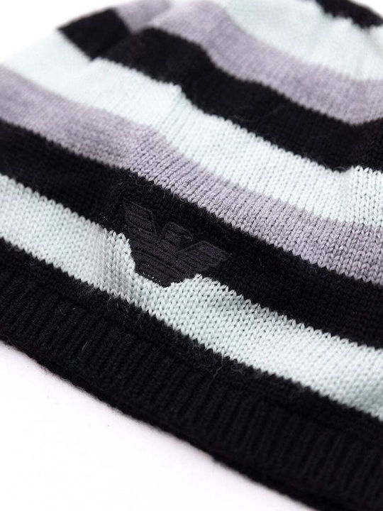 Beanie Unisex Beanie Knitted in Black color