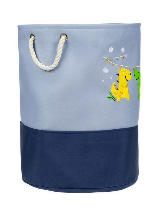 ForHome Coș De Rufe Din Țesătură 40x40x50cm Albastru