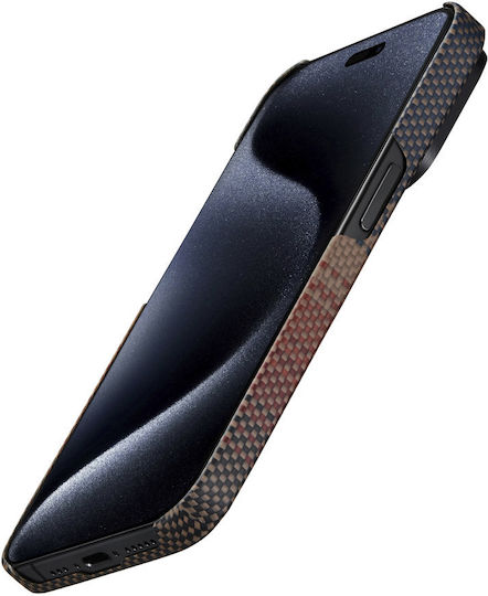 Pitaka Magez 5 Back Cover Aramid Fiber 1.05mm Sunset (iPhone 15 Pro)