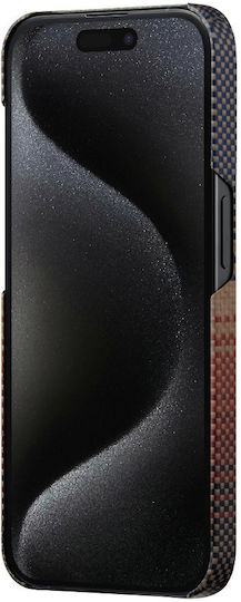 Pitaka Magez 5 Back Cover Aramid Fiber 1.05mm Sunset (iPhone 15 Pro)