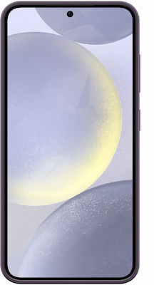 Samsung Standing Grip Umschlag Rückseite Silikon Dark Violet (Galaxy S24)