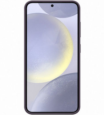 Samsung Standing Grip Back Cover Σιλικόνης με Λουράκι Dark Violet (Galaxy S24+)