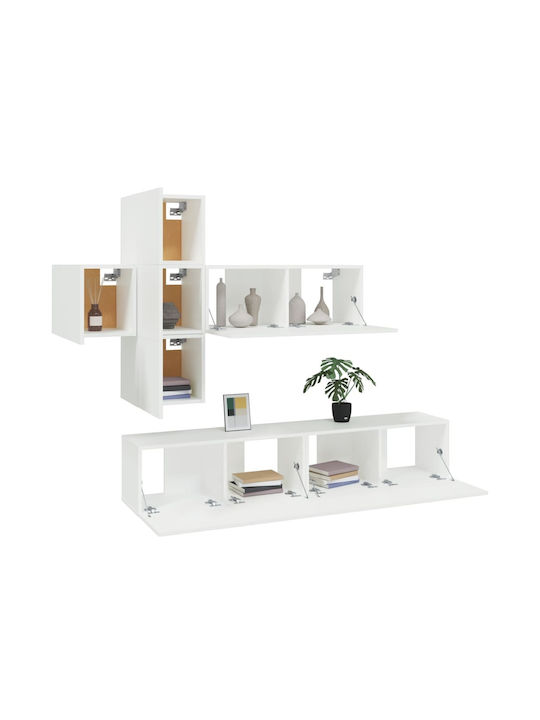 Living Room TV Unit White L80xW30xH30cm