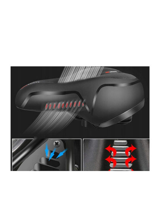 Black Bicycle Saddle