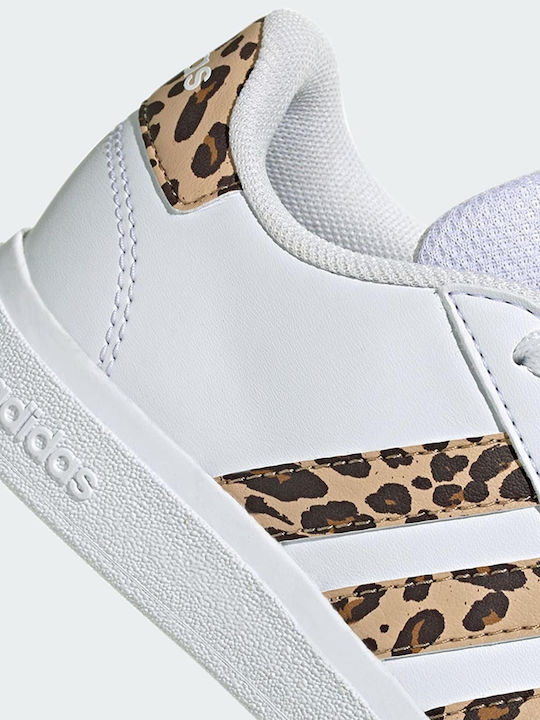 Grand Court GRAND COURT 2.0 K Детски маратонки Low Cloud White / Magic Beige / Matte Gold