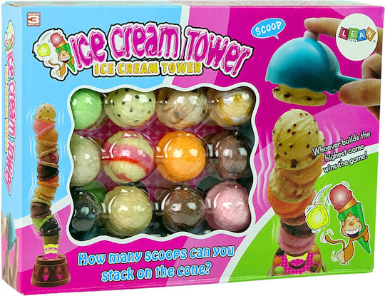 Επιτραπέζιο Παιχνίδι Ice Cream Tower Arcade 3+ Ετών Lean Toys