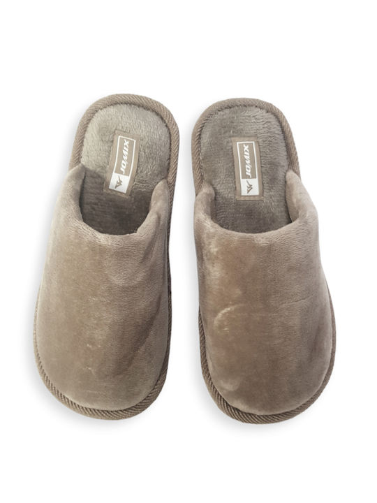 Jomix Winter Women's Slippers in Bej color