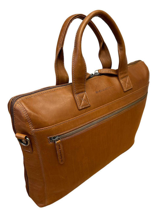 The Chesterfield Brand Shoulder / Handheld Bag for 14.1" Laptop Brown C40.109131