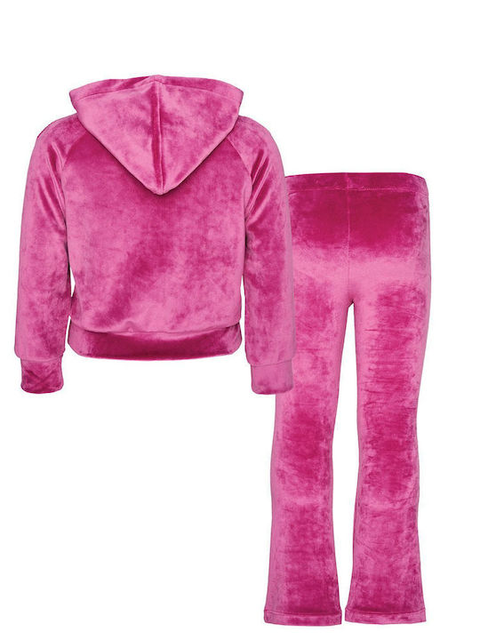 SugarFree Kids Sweatpants Set Pink 2pcs