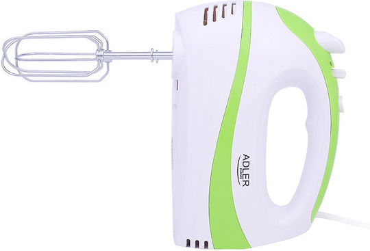 Adler AD-4205 AD 4205 Миксер Ръчен 300W Зелен