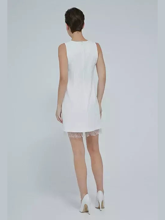 Desiree Mini Kleid Weiß