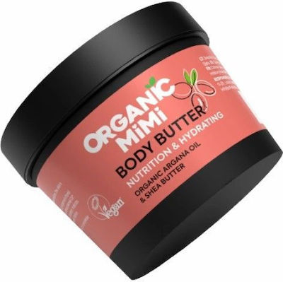 Organic Mimi Argan & Shea Feuchtigkeitsspendendes Butter Körper 100ml