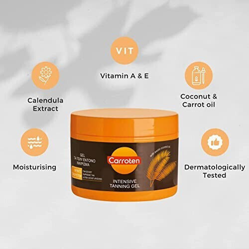 Carroten Intensive Tanning Gel Body 150ml