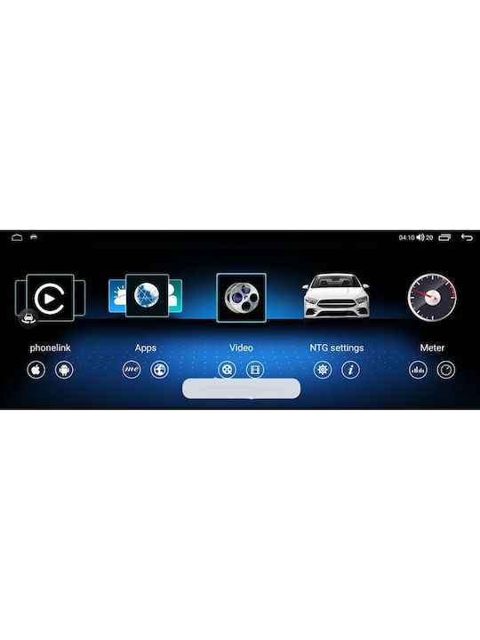 Lenovo Ηχοσύστημα Αυτοκινήτου για Mercedes-Benz E Class 2009-2011 (Bluetooth/USB/AUX/WiFi/GPS/Apple-Carplay/Android-Auto) με Οθόνη Αφής 12.3"