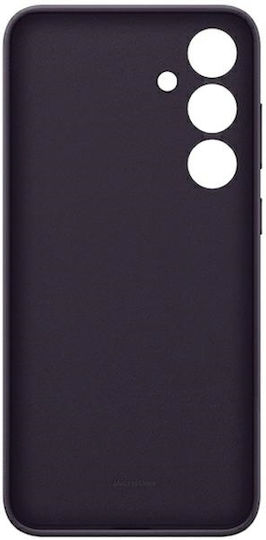 Samsung Задна корица Кожа Лилав (Samsung S24 S921)