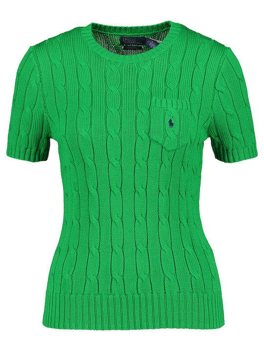 Ralph Lauren Femeie Pulover Bumbac Verde