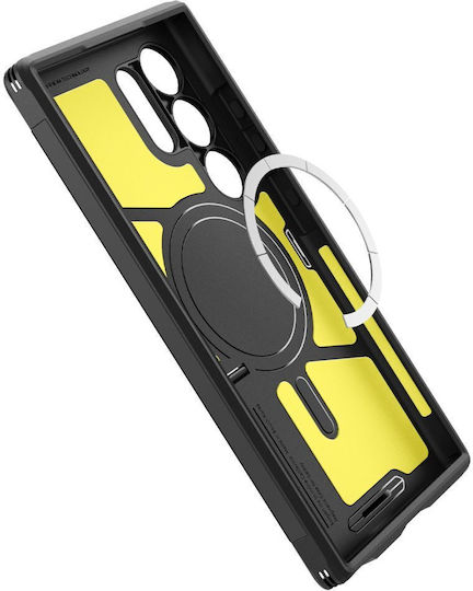 Spigen Tough Armor MagFit Back Cover Πλαστικό 2mm Μαύρο (Galaxy S24 Ultra)