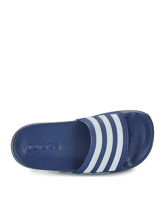 Kinder Badeschlappen Blau Adilette Shower