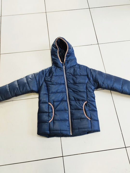 Roly Κοντό Γυναικείο Puffer Μπουφάν για Χειμώνα Navy Blue GR25-22