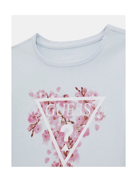 Guess Tricou pentru copii alb