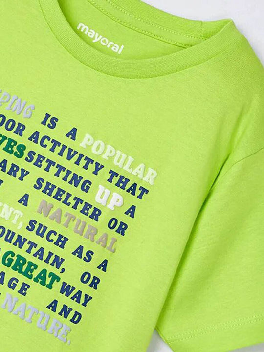 Mayoral Σετ T-shirts Lime Mayoral Σετ T-shirts Lime