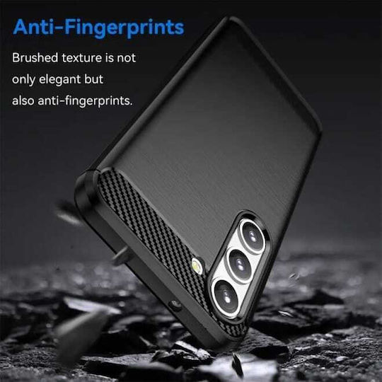 HappyCase Back Cover Σιλικόνης Μαύρο (Galaxy S23+)