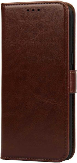 Rosso Wallet Δερματίνης Καφέ (Motorola One Fusion Plus)