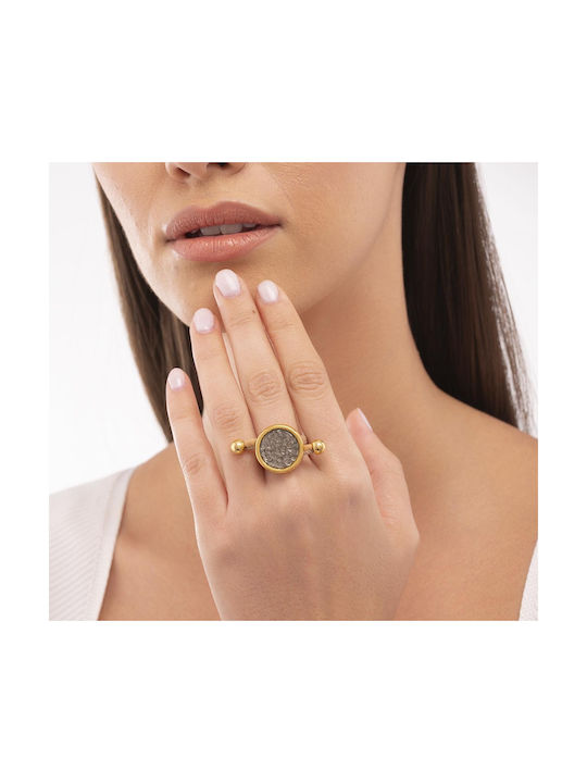 Apoxylo Women's Gold Plated Ring