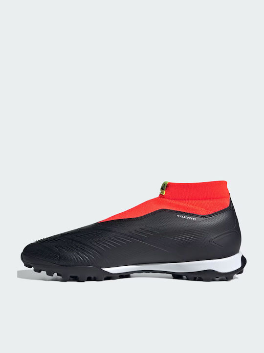 adidas Predator 24 League Football Shoes with Molded Cleats Black